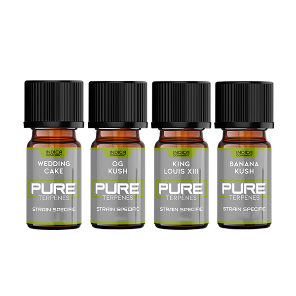 Terpene Flavour Boosters – Pure Sativa & Indica Aromas 2.5ml-5ml
