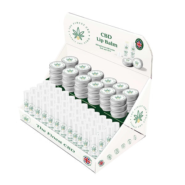 CBD Display Units | The Finest Balm Wholesale | Beard Oil, Lip & Massage Balm CDU