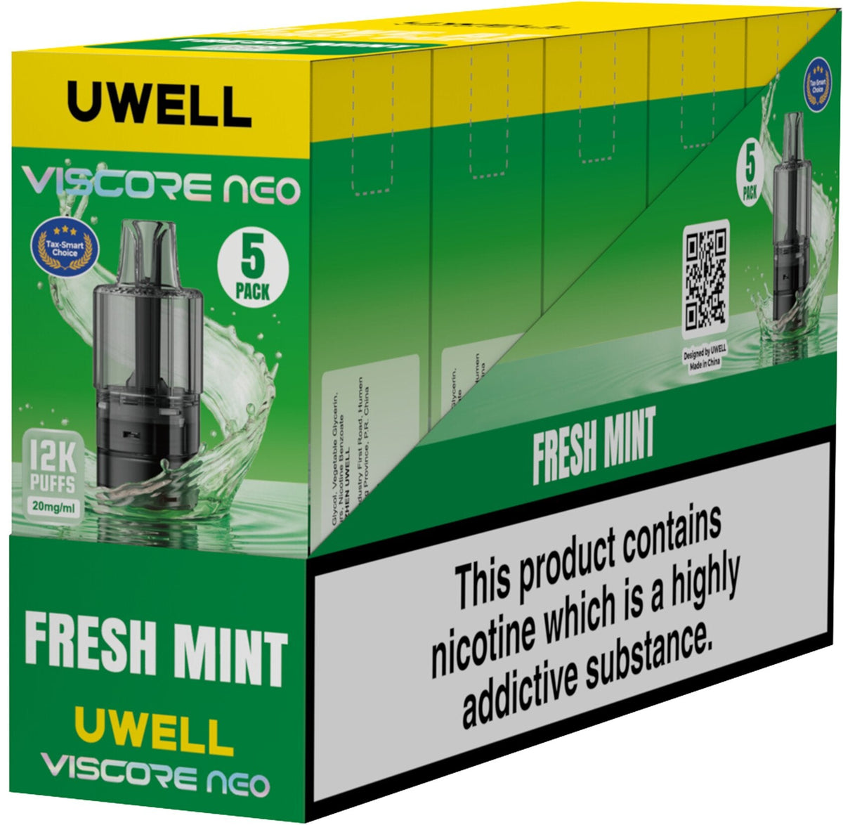 Prefilled Vape Pods | Nicotine Pods UK | Ready-to-Vape Cartridges