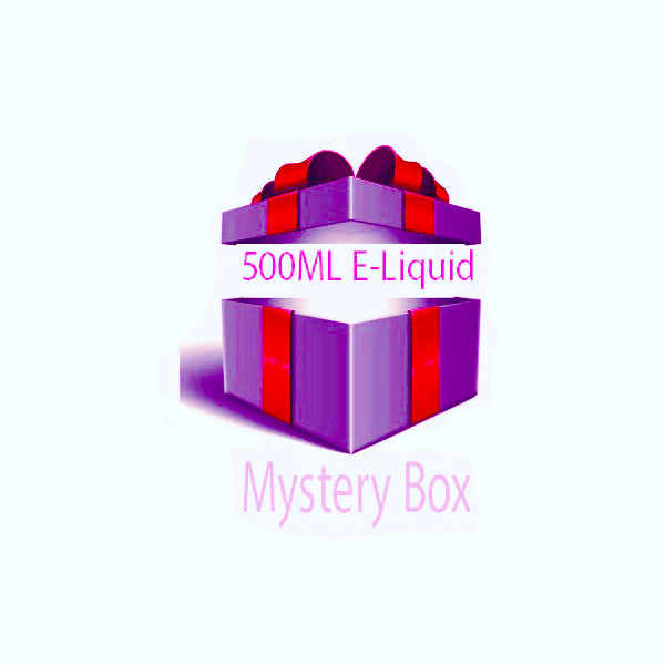 500ml E-liquid Mystery Box with a mix of premium vape flavors