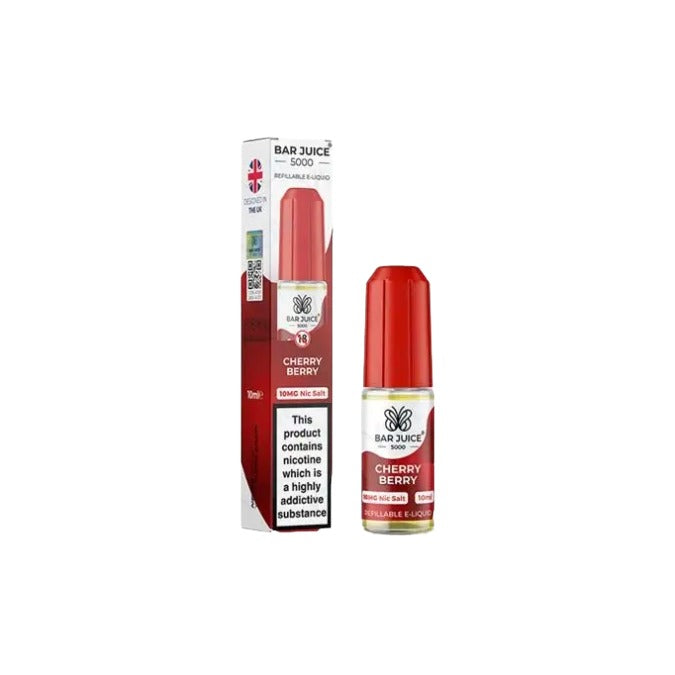 10mg Bar Juice 5000 Nic Salts 10ml (40VG/60PG)