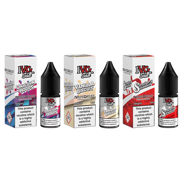 20mg IVG Salt 10ml Nic Salts (50VG/50PG)