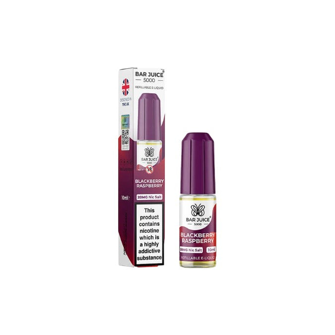 20mg Bar Juice 5000 Nic Salts 10ml (40VG/60PG)