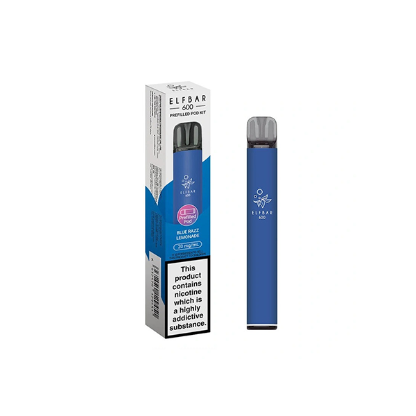 20mg Elf Bar 600 Prefilled Pod Vape Kit 600 Puffs