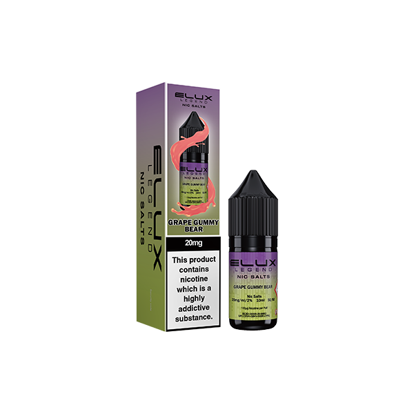 20mg Elux Legend 10ml Nic Salts (50VG/50PG)
