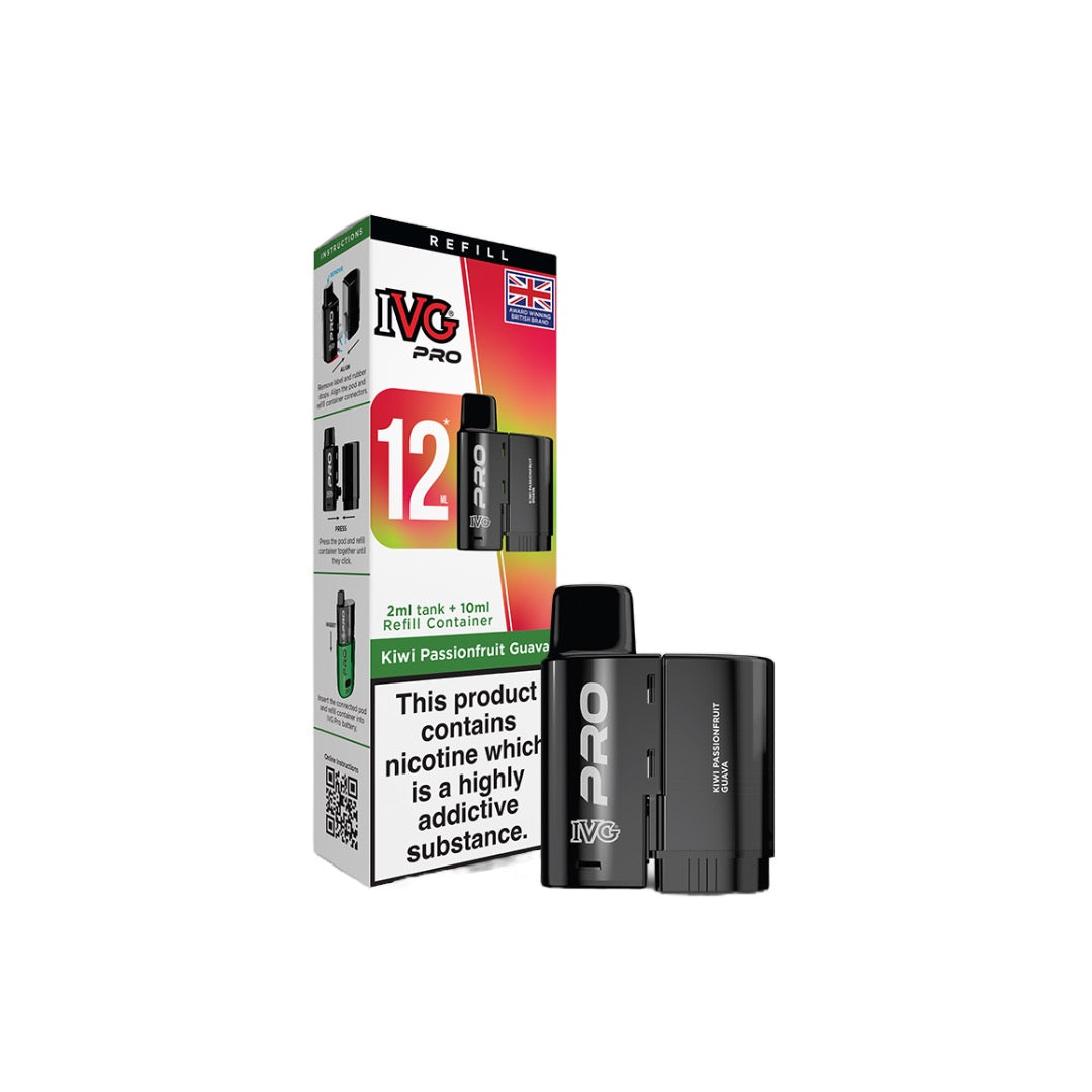 20mg I VG Pro 12 Refill Pod Pack 10000 Puffs