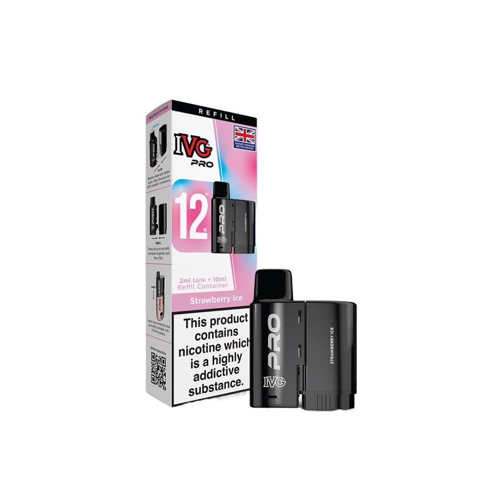 20mg IVG Pro 12 Refill Pod Pack 10000 Puffs