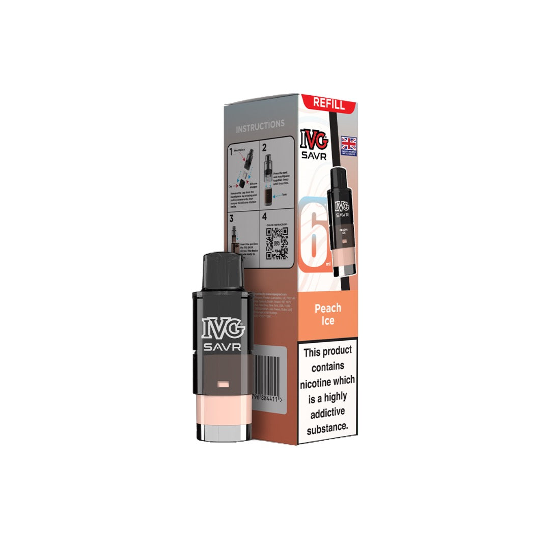 20mg I VG SAVR Refill Pod Pack 3000 Puffs