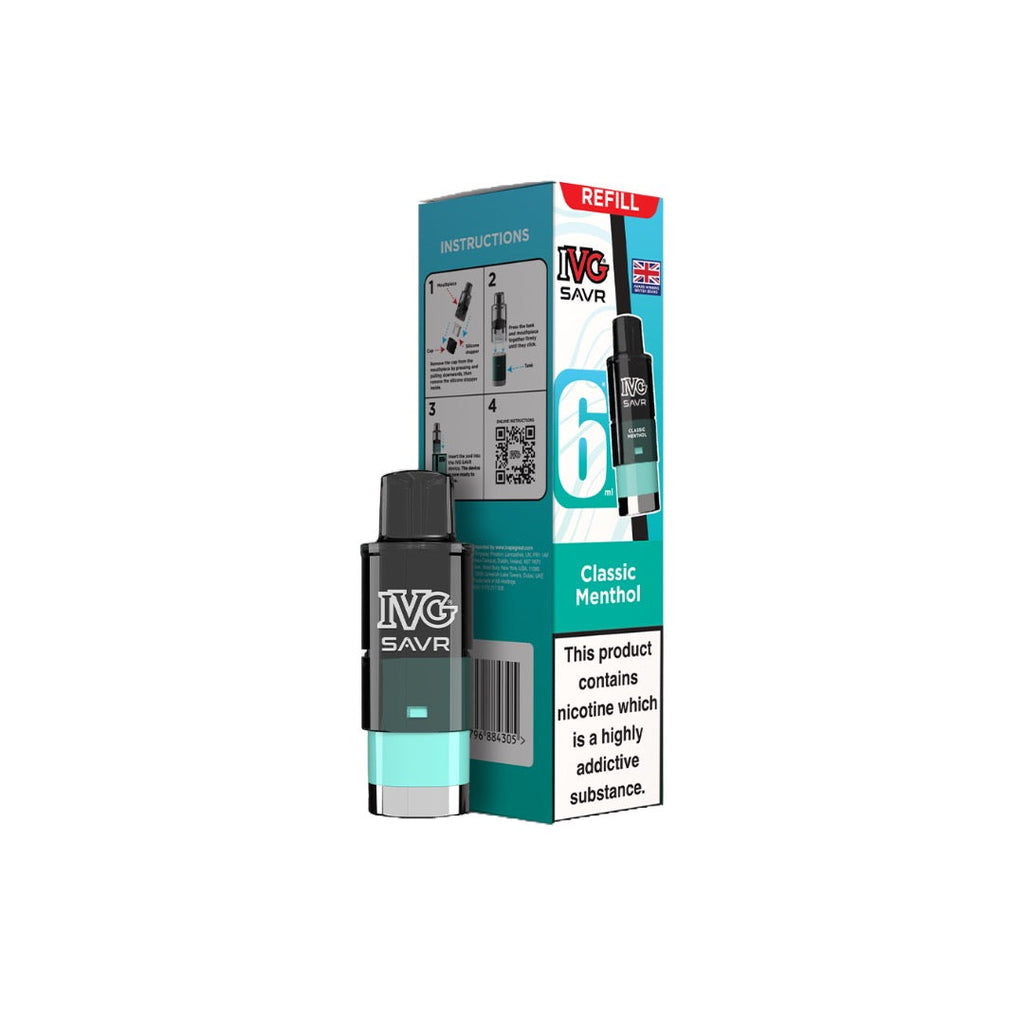 20mg I VG SAVR Refill Pod Pack 3000 Puffs