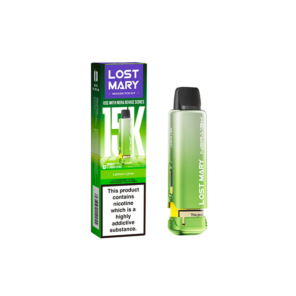 20mg Lost mary Nera 15k Prefilled Pod 15000 Puffs