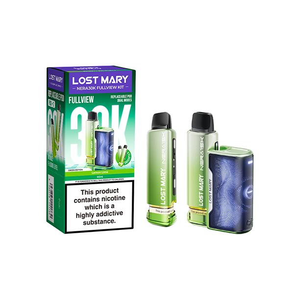 20mg LOST MARY Nera 30K Multi Edition Prefilled Pod Vape Kit - 30000 Puffs