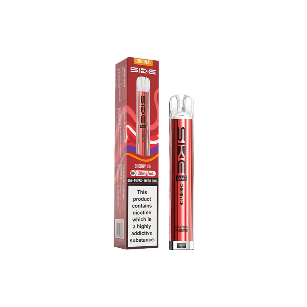 20mg SKE Bar 600 Rechargeable Prefilled Pod Vape Kit