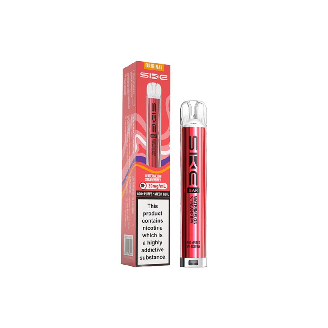 20mg SKE Bar 600 Rechargeable Prefilled Pod Vape Kit