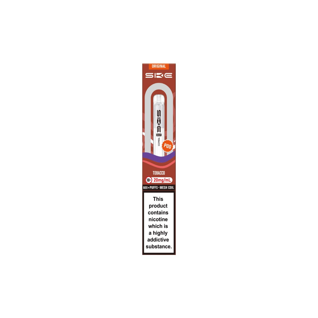 20mg SKE Bar 600 Replacement Prefilled Pods - 2 Pcs
