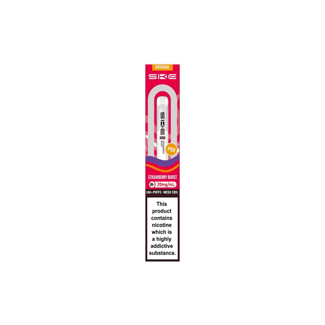 20mg SKE Bar 600 Replacement Prefilled Pods - 2 Pcs