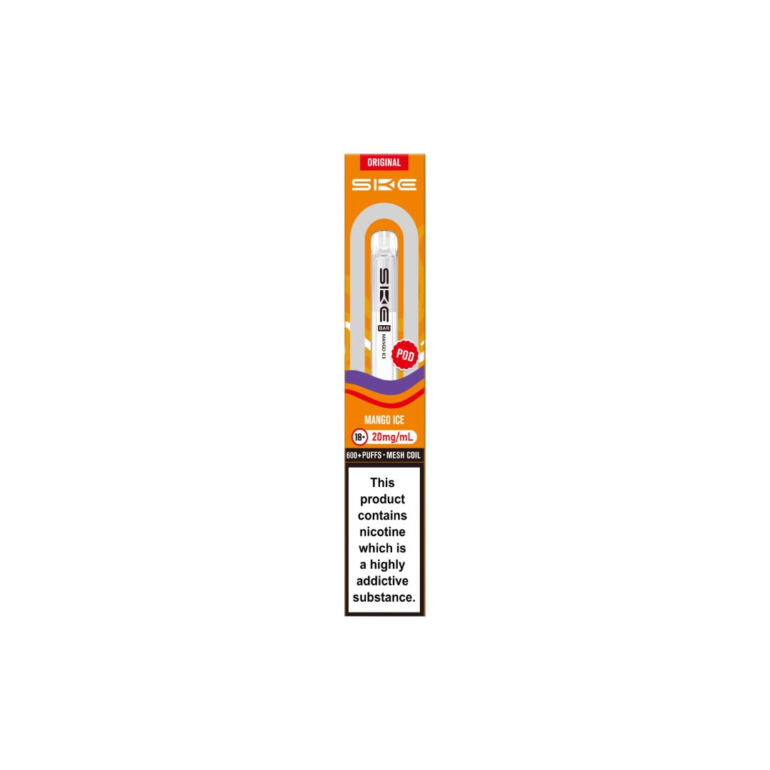 20mg SKE Bar 600 Replacement Prefilled Pods - 2 Pcs