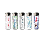 50 x 4Smoke Electronic Printed Lighters - YZ218DK