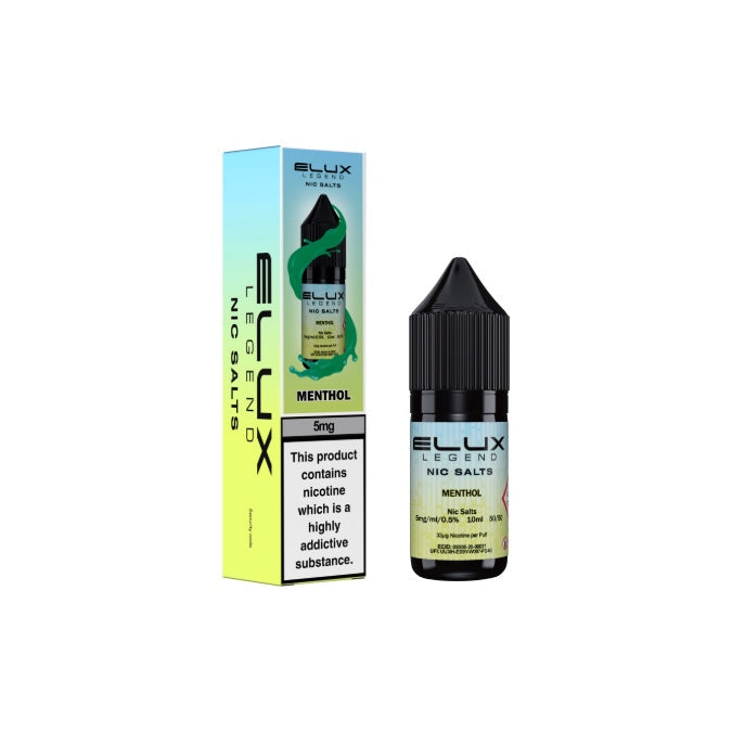 5mg Elux 10ml Nic Salt (50VG/50PG) - Stoptober Special Offer!
