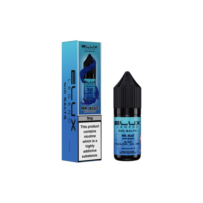 5mg Elux 10ml Nic Salt (50VG/50PG) - Stoptober Special Offer!