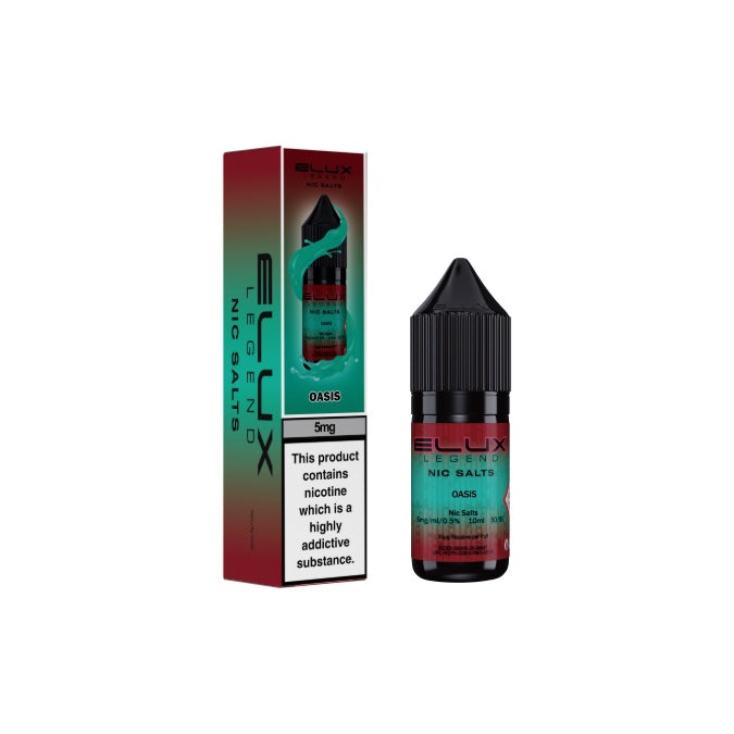 5mg Elux 10ml Nic Salt (50VG/50PG) - Stoptober Special Offer!