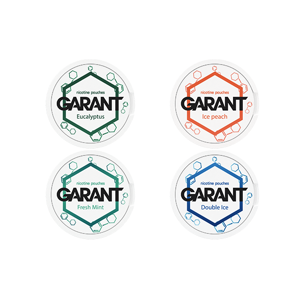 20mg Garant Pouch de Nicotina - 20 Pouches