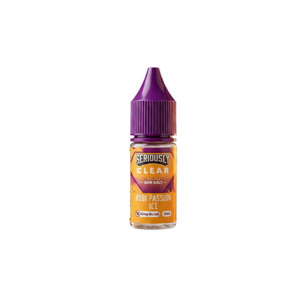 10mg Seriously Clear 10ml Nic Salt (50VG/50PG)