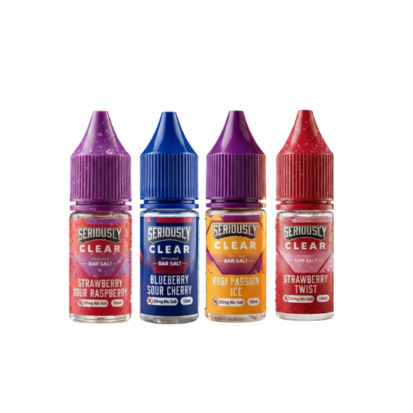 10mg Seriously Clear 10ml Nic Salt (50VG/50PG)