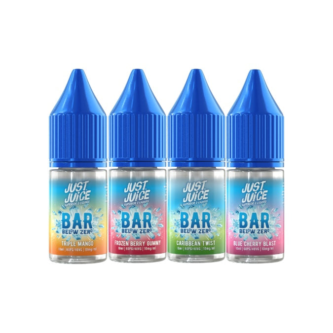 10mg Just Juice Below Zero 10ml Nic Salt (40VG/60PG)