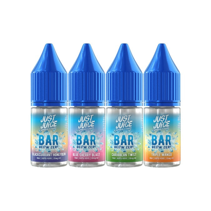 20mg Just Juice Below Zero 10ml Nic Salt (40VG/60PG)