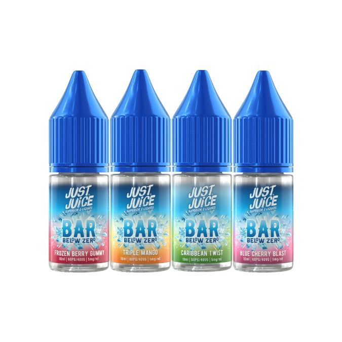5mg Just Juice Below Zero 10ml Nic Salt (40VG/60PG)