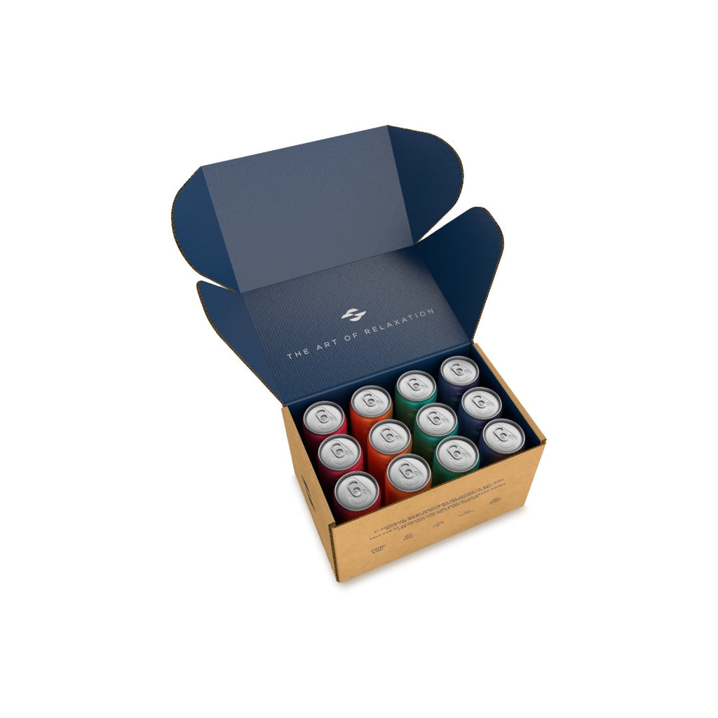 12 x Goodrays 30mg CBD 4 Geschmacksrichtungen 250ml Dosen