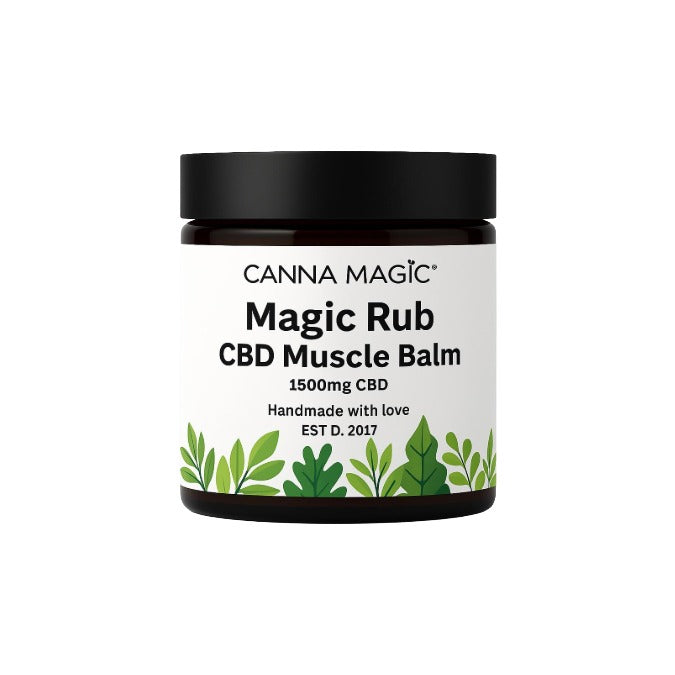 Canna Magic 1500mg Magic Rub CBD Muscle Balm