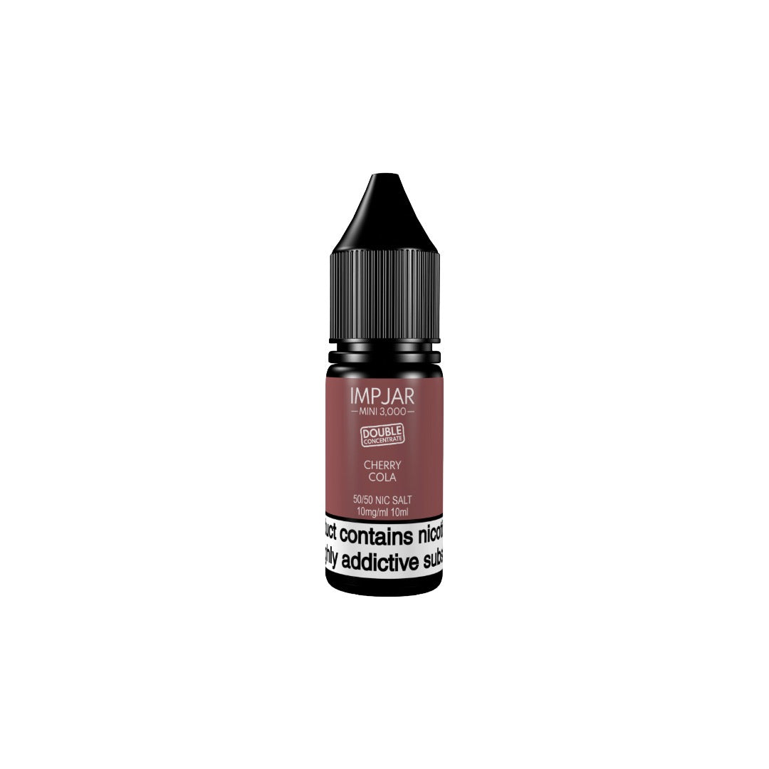 10mg Imp Jar Mini 3000 Double Concentrate 10ml Nic Salt (50VG/50PG)