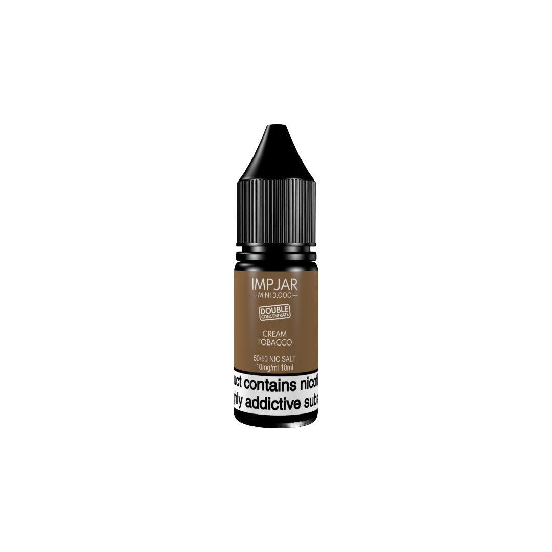 10mg Imp Jar Mini 3000 Double Concentrate 10ml Nic Salt (50VG/50PG)
