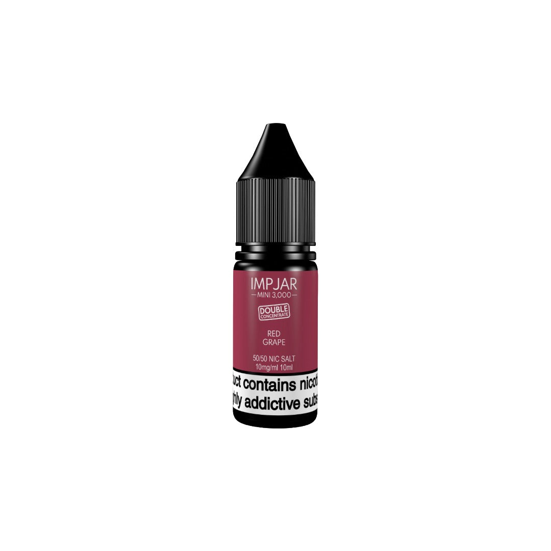 10mg Imp Jar Mini 3000 Double Concentrate 10ml Nic Salt (50VG/50PG)
