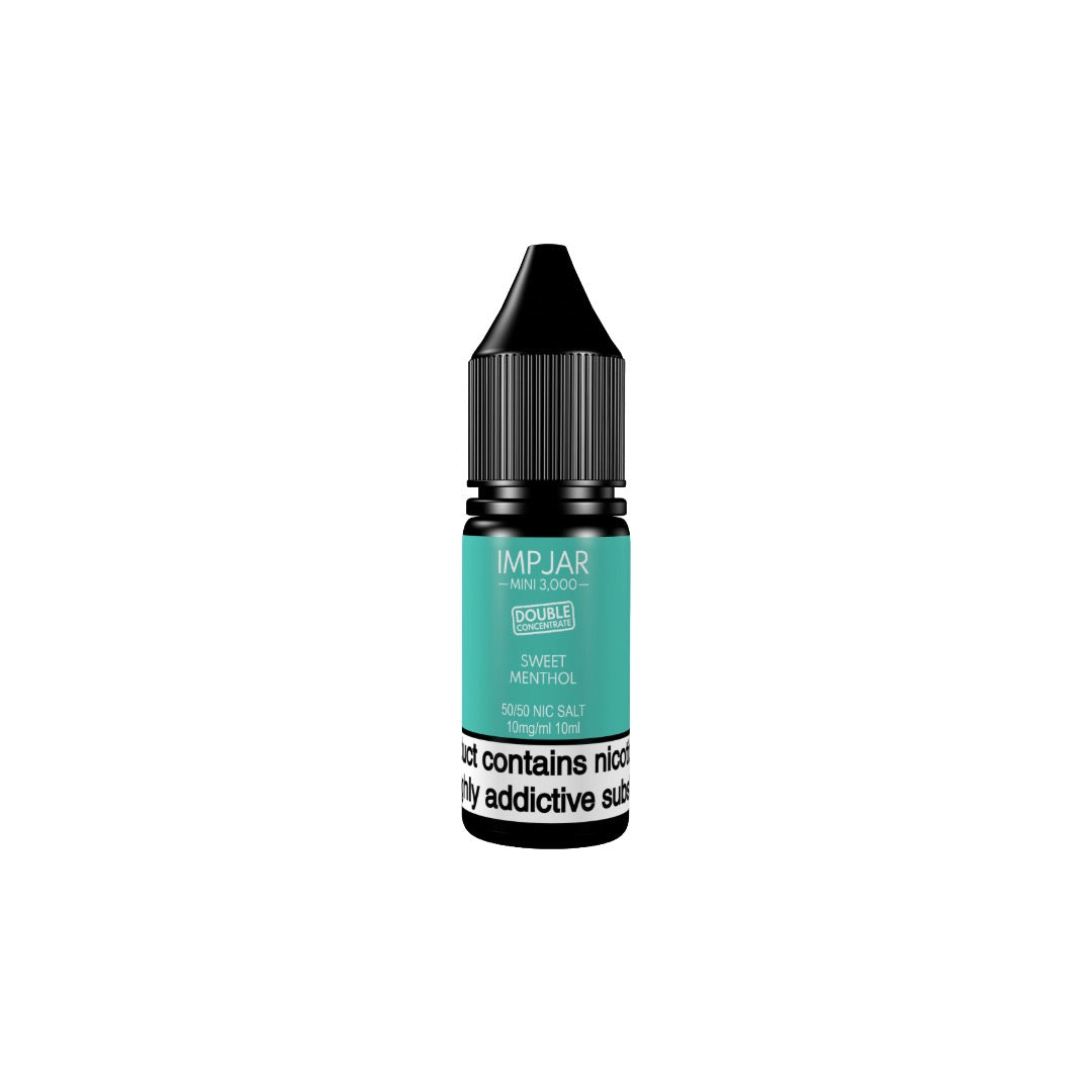 10mg Imp Jar Mini 3000 Double Concentrate 10ml Nic Salt (50VG/50PG)