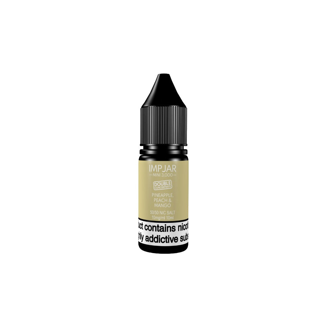 10mg Imp Jar Mini 3000 Double Concentrate 10ml Nic Salt (50VG/50PG)