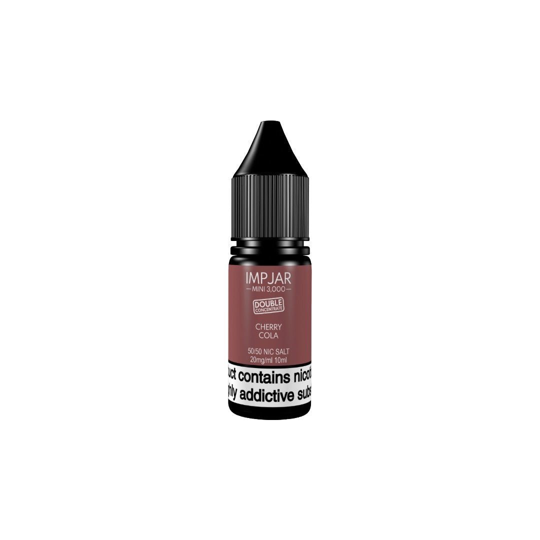 20mg Imp Jar Mini 3000 Double Concentrate 10ml Nic Salt (50VG/50PG)