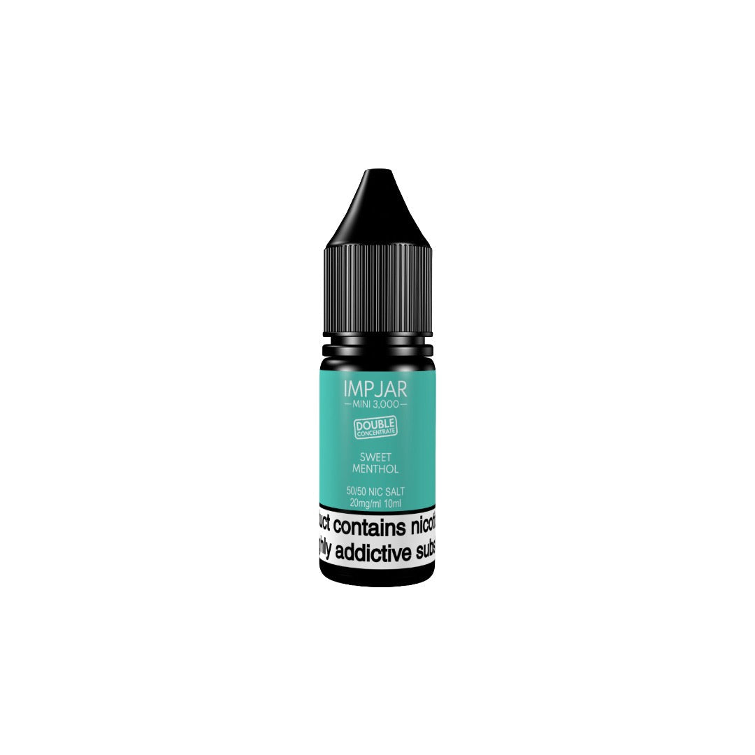 20mg Imp Jar Mini 3000 Double Concentrate 10ml Nic Salt (50VG/50PG)