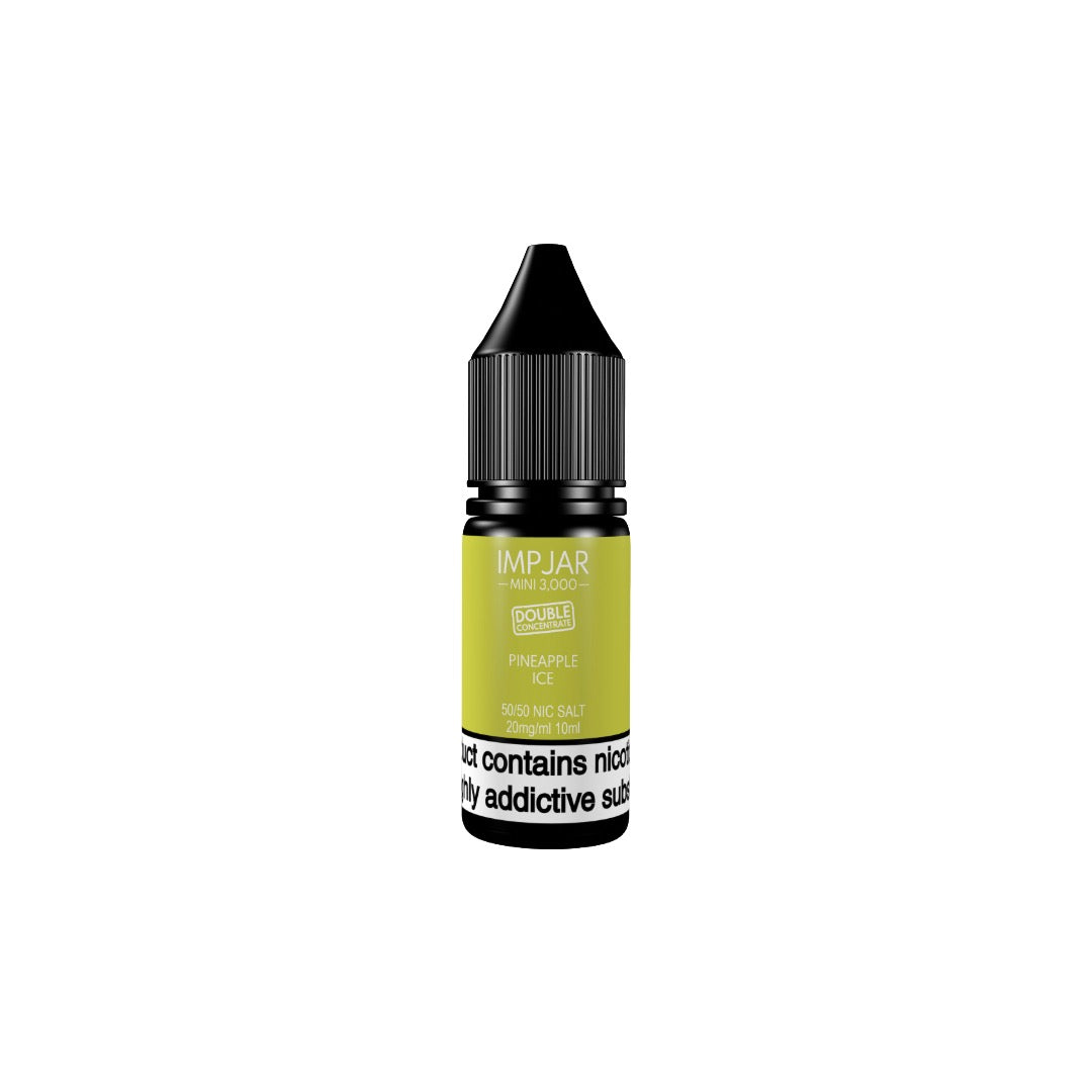20mg Imp Jar Mini 3000 Double Concentrate 10ml Nic Salt (50VG/50PG)