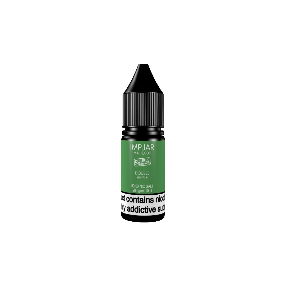 20mg Imp Jar Mini 3000 Double Concentrate 10ml Nic Salt (50VG/50PG)