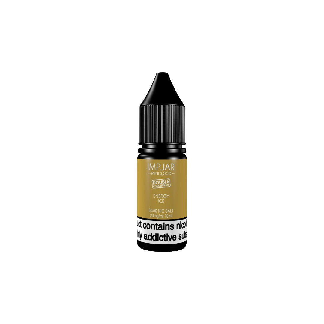 20mg Imp Jar Mini 3000 Double Concentrate 10ml Nic Salt (50VG/50PG)