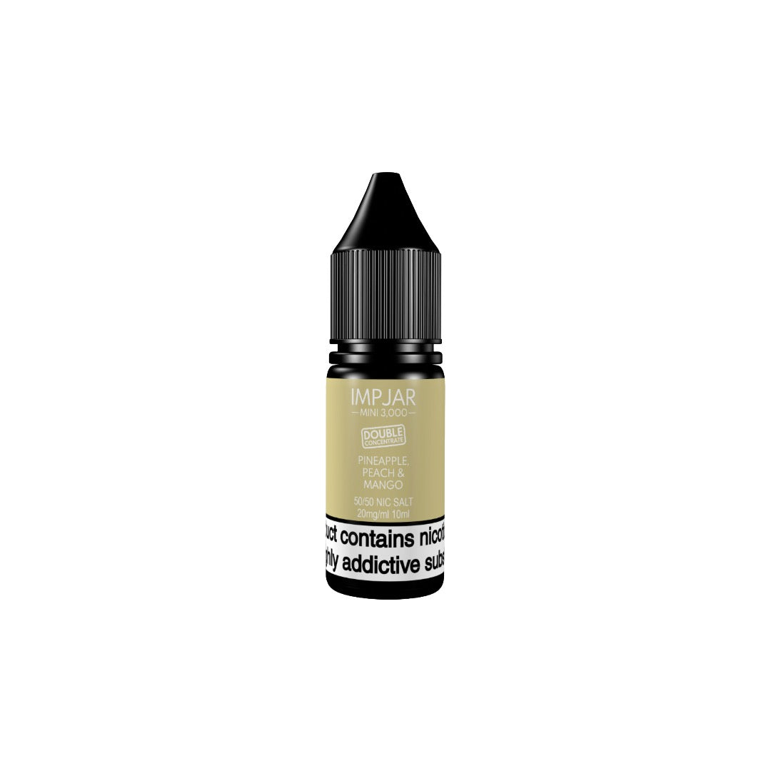 20mg Imp Jar Mini 3000 Double Concentrate 10ml Nic Salt (50VG/50PG)