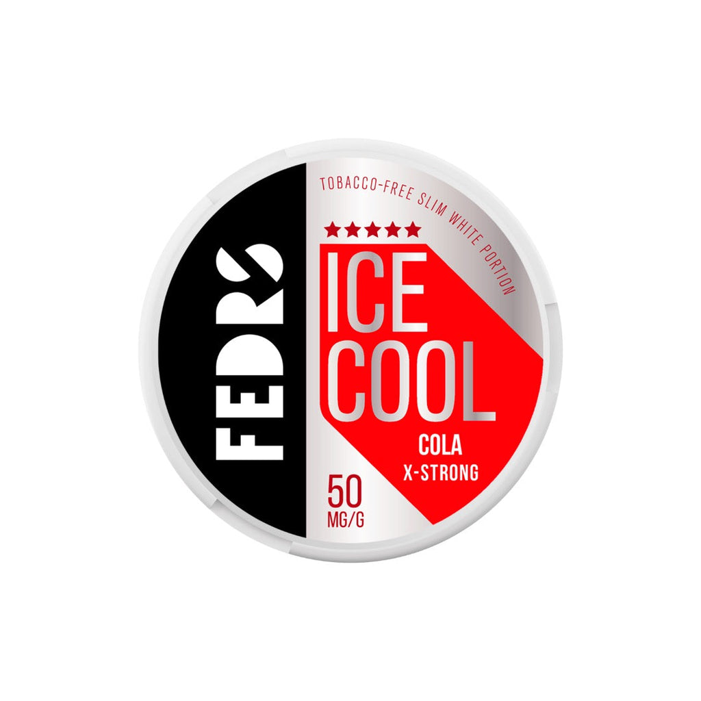 50mg FEDRS Ice Cool X-Strong Nicotine Pouch - 20 Pouches