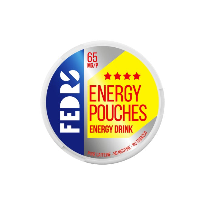 65mg FEDRS Energy Pouches - 20 Pouches