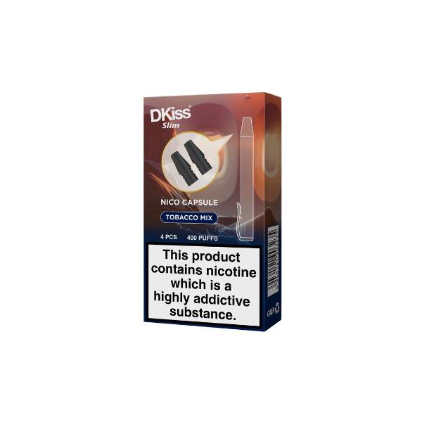 20mg Dkiss Slim Nico Capsule 400 Puffs