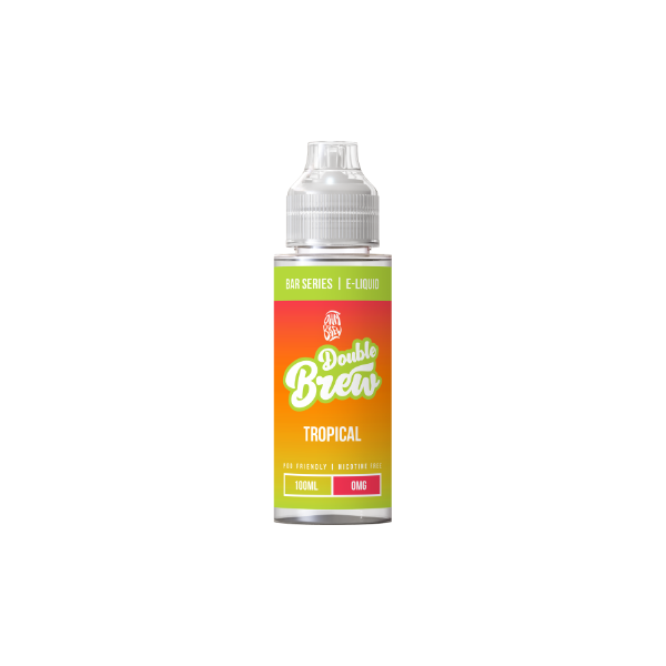 0mg Ohm Brew Bar Series Double Brew 100ml Shortfill (60PG/40VG)