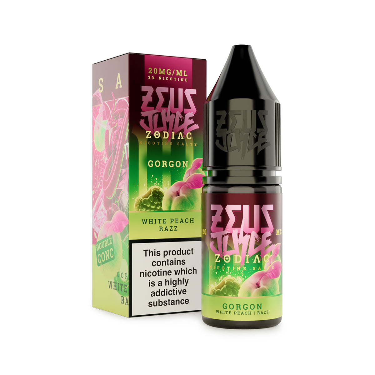 20mg Zeus Juice Zodiac 10ml Nic Salt (50VG/50PG)