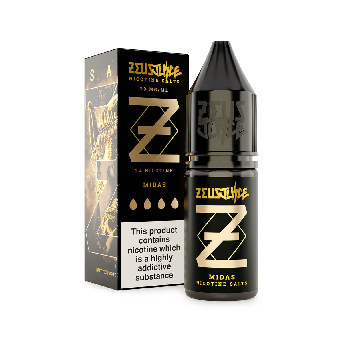 10mg Zeus Juice 10ml Nic Salt (50VG/50PG)