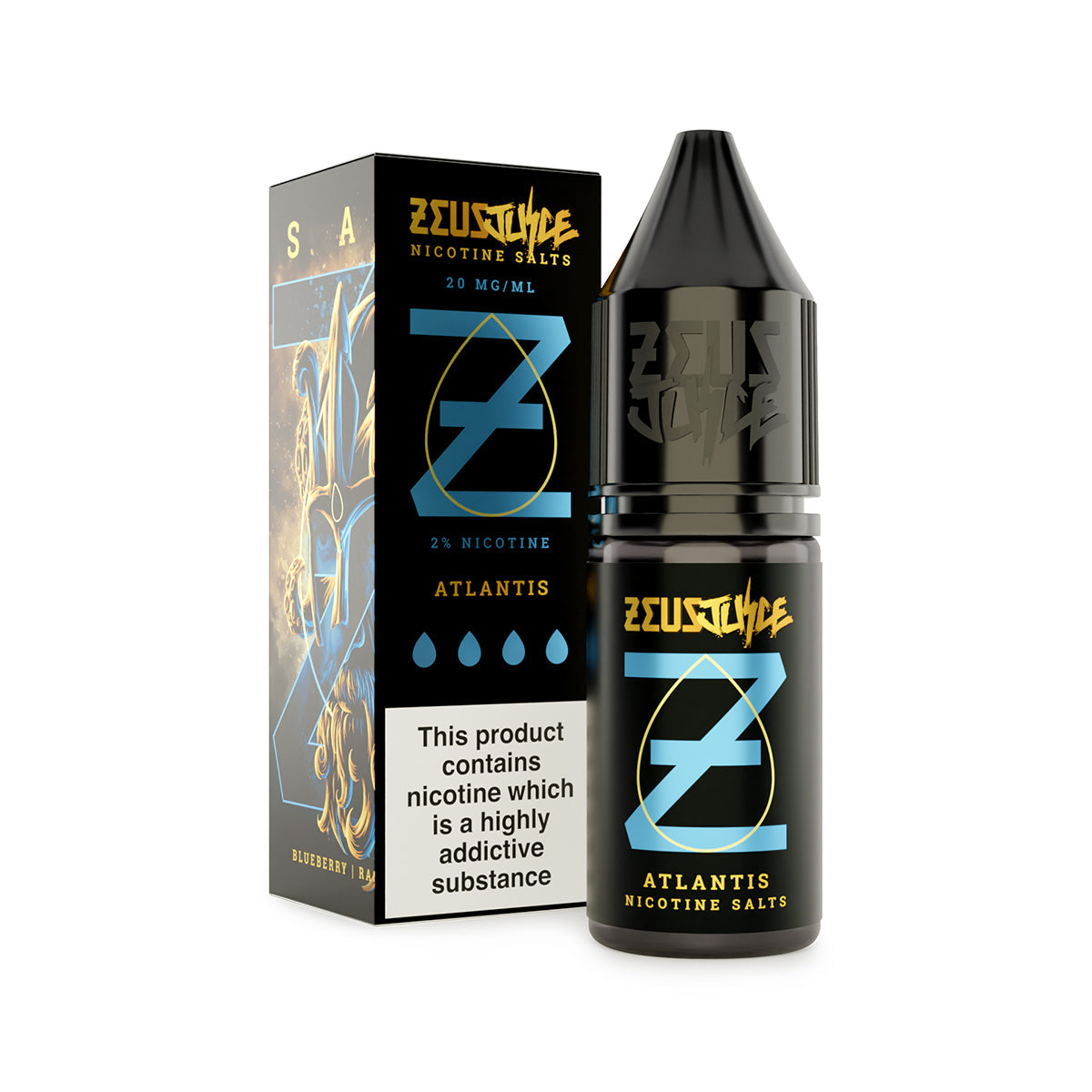 10mg Zeus Juice 10ml Nic Salt (50VG/50PG)